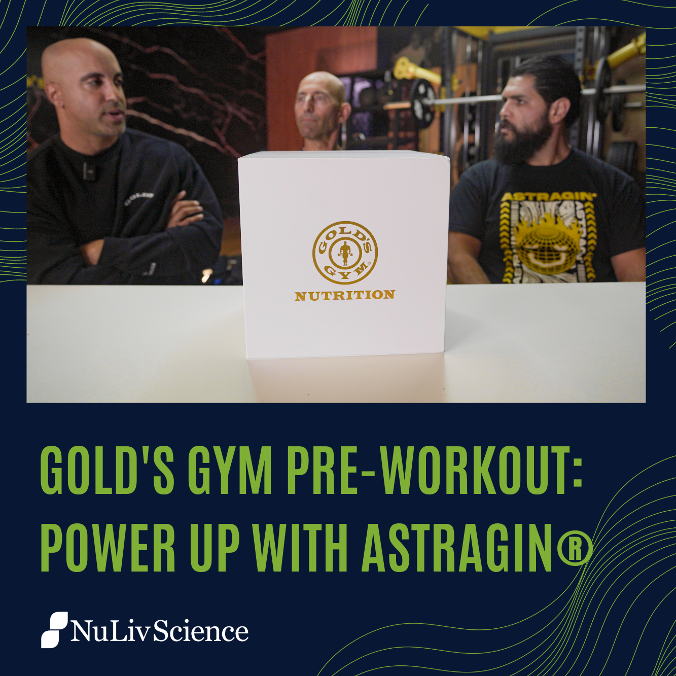 Gold's Gym Pre-Workout with AstraGin® - Boost Performance and Enhance Nutrient Absorption