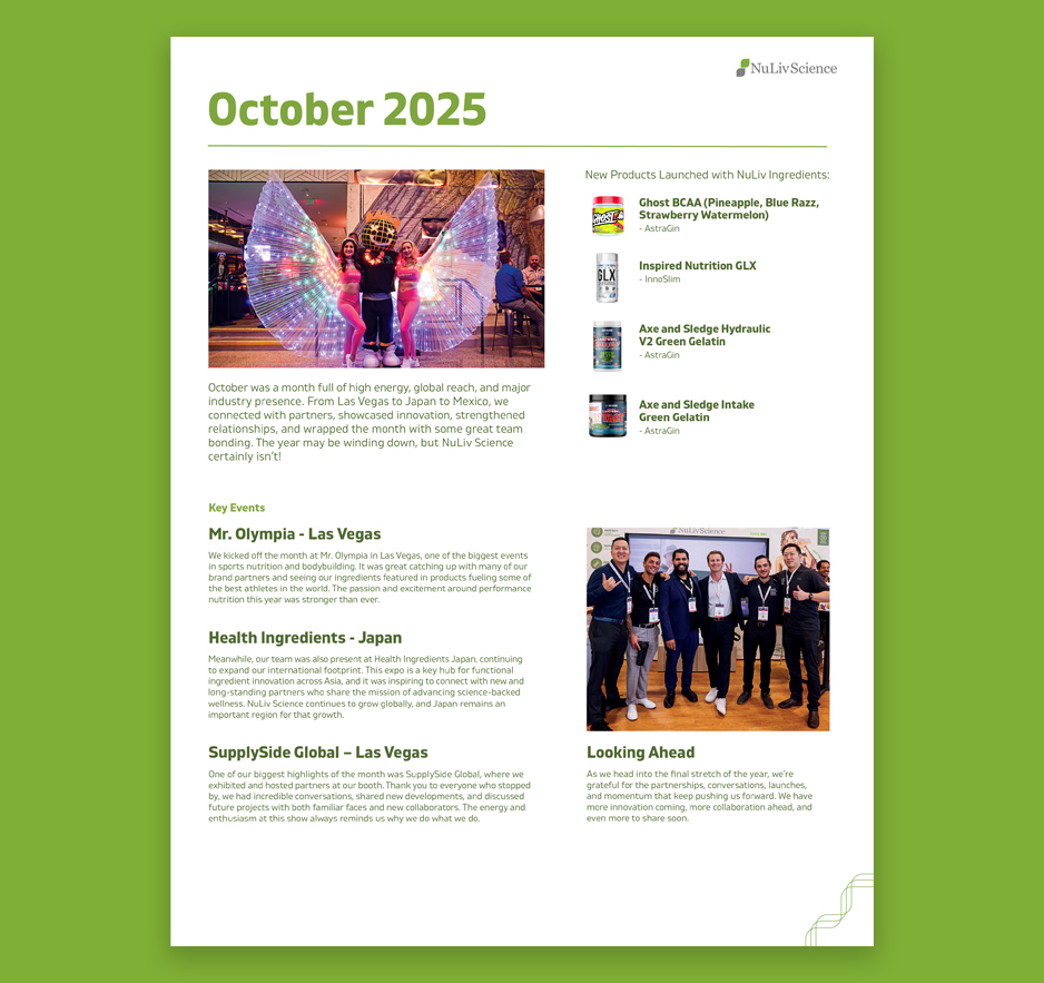 October 2025 Newsletter